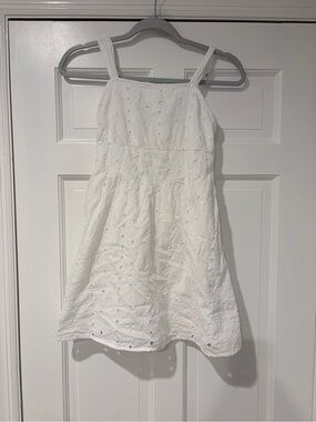 abercrombie kids White Eyelet Sundress